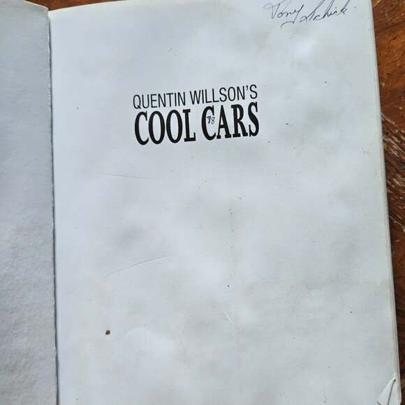 Quentin Willson's Cool Cars - Hardcover By Willson, Quentin - Picture 3 of 5